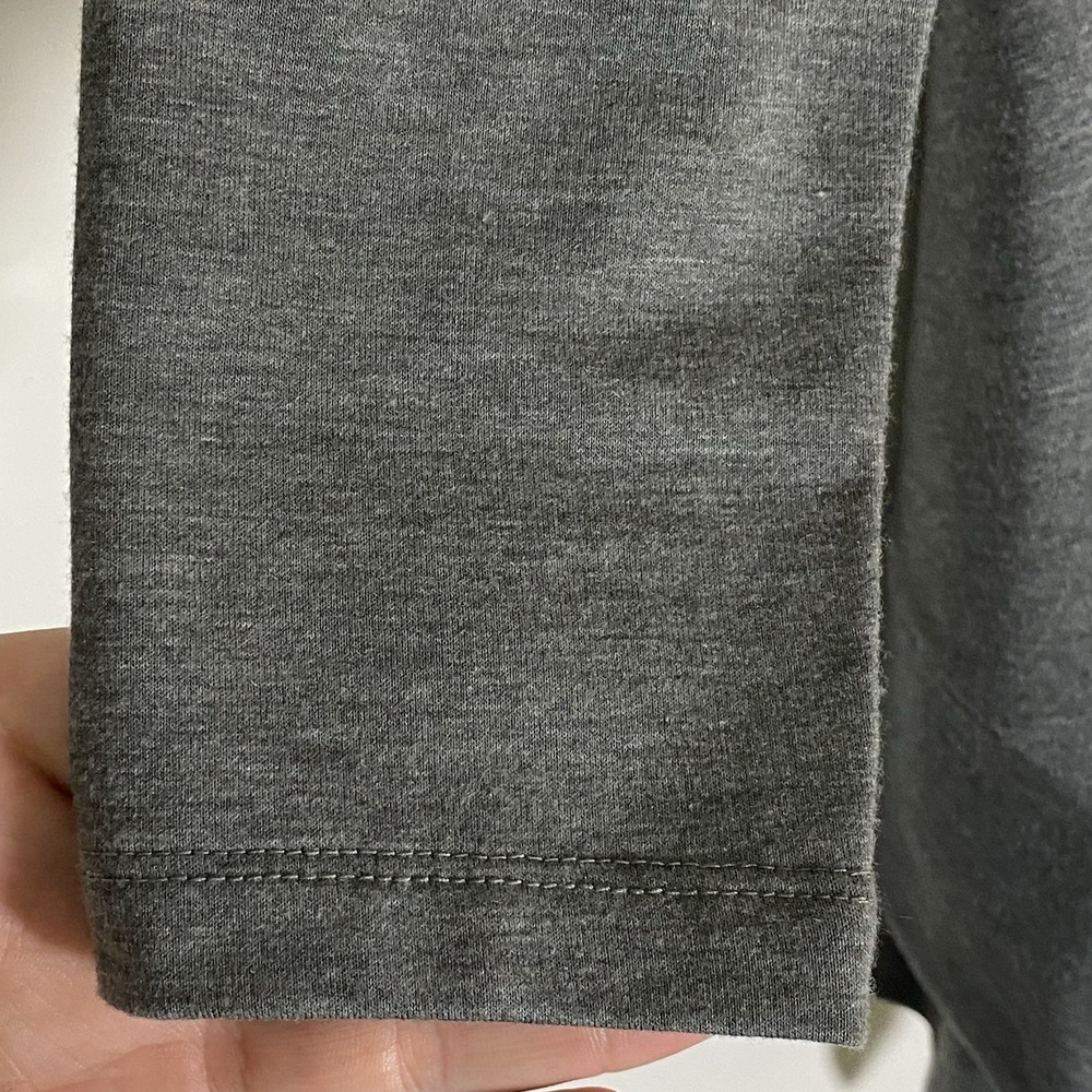 Logo Lori Goldstein Cardigan Sweater Womens XS Gray Full Zip Pockets Long Sleeve - Picture 6 of 16
